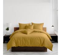 Home Sweet Home UK Plain Dyed Super King Size Duvet Cover Sets Soft PolyCotton Duvet Cover Sets Super King With Button Closure Non-Iron Easy Care Bedding With Matching Pillowcase