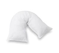 Home Sweet Home UK V Shaped Pillowcase Plain Soft Brushed Microfibre Easy Care, Neck & Back Support Orthopedic Pregnancy Pillow Cover - V Pillow Case Cover only