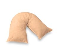Home Sweet Home UK V Shaped Pillowcase Plain Soft Brushed Microfibre Easy Care, Neck & Back Support Orthopedic Pregnancy Pillow Cover - V Pillow Case Cover only