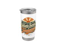 Home Sweet Tennessee Vintage State Pride Stainless Steel Insulated Tumbler