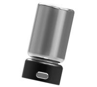 Home Tank Feeding Accessory Manual Press Control, Aluminum Alloy Pellet Dispenser, 120 Ml Holder for Aquarium Routine, Desktop Care Setup Manual Aquarium Feeder Fish Food Dispenser Pellet Feeding Tool