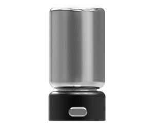 Home Tank Feeding Accessory Manual Press Control, Aluminum Alloy Pellet Dispenser, 120 Ml Holder for Aquarium Routine, Desktop Care Setup Manual Aquarium Feeder Fish Food Dispenser Pellet Feeding Tool