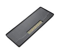 Home Tea Table Tea Tray Natural Ebonite Tea Tray Whole Original Stone Home Office Chinese Modern Minimalist Kung Fu Set(80 * 40 * 3cm)
