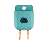 Home Textile Storage Organizer for Remote Air Suitable for TV Hooks Phone Hanger Bathroom Stick Kitchen Conditioner Housekeeping & Organizers (Green, One Size)