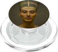 Home, The bust of The Egyptian Queen Nefertiti Graphic PopSockets PopGrip for MagSafe