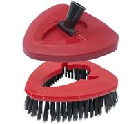 Home Times HomeTimes Scrubber Set for Vileda Turbo EasyWring Floor Mop with 1 Scouring Brush + 1 Mop Base Cleaning Brush for Bathroom and Kitchen Tiles