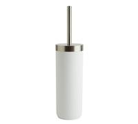 Home Toilet Brush - White and Silver