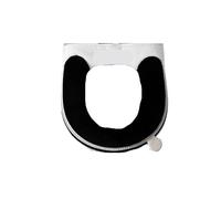 Home Toilet Seat Cover Four Seasons Universal Winter Warm Closestool Cushion Zipper Cute Panda Soft Toilet Seat Mat Potty Case(Blue)