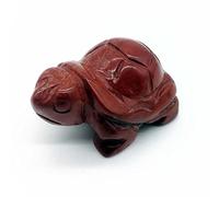 Home Tortoise Statue Natural Gemstone Rose Quartz Carving Crystal Animals Figurines Reiki Stones Decoration (Color : 7)