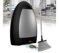 Home Touchless Vacuum Automatic Dustpan - Great for Sweeping Pet Hair Food Dirt Kitchen - Ultra Fast & Powerful, No More Bending Down, Bagless, Corded, Automatic Sensor (black)