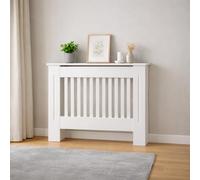 Home Treats Designer Small White Mdf Radiator Cover (Small)