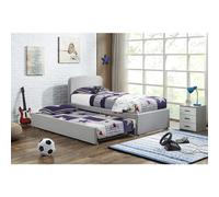 Home Treats Single Trundle Bed With 1 Mattress