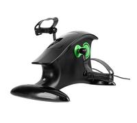 Home Under Desk Electric Bike Pedal Exerciser Portable Mini Exercise Sitting Peddler for Seniors Legs and Arms Trainer Physical Therapy Equipment Fitness Bicycle Portable Pedal Exerciser