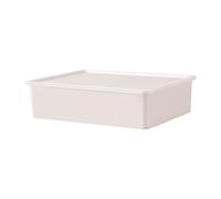 Home Underwear Storage Box - Drawer Organizer with Lid, Multiple Compartments, 28x21x7.5cm