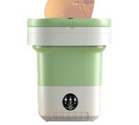 Home Underwear Washing Machine, Portable Washing Machine Portable Washing Machine Foldable Underwear Washing Machine for Home, Smart Washing Machine with 3 Washing Modes and Drain Basket, for Clothes