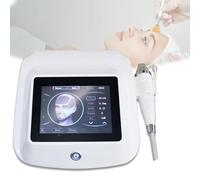 Home-Use Radio Frequency Microneedling Beauty Device, Equipped with 4 Needle Heads and 2 Handles and A 2-In-1 Fractional Cold Hammer for Facial and Body Lifting and Wrinkle Removal.