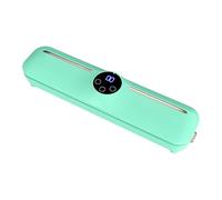 Home Vacuum Sealer Machine, Professional Sealing Bar for Sous Vide, Freezer Storage & Bulk Food Preservation(Green)