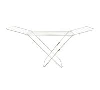 Home Vida Winged Folding Clothes Airer, Metal, White