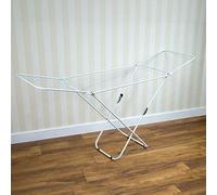 Home Vida Winged Folding Clothes Airer, 18 Metre Drying Space