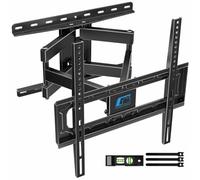 HOME VISION Heavy Duty Full Motion TV Wall Mount Bracket for 26" to 65" Flat/Curved Screens, Swivel & Tilt, 60kg/132lbs Capacity, Max VESA 600x400mm, Fits Most 32 40 42 43 50 55 60+ Inch TVs, HV6401