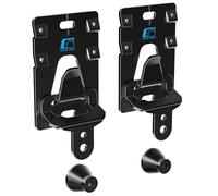 HOME VISION NO Drill Fixed TV Wall Mount Bracket for 26-100 Inch Flat Screens, Fits Plasterboard, Drywall, Wood Stud, Concrete, Brick, Universal VESA, 91kg/200lbs Capacity, 2.99cm/1.18" Slim, HV1402