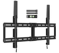 HOME VISION Ultra Slim Fixed TV Wall Mount Bracket for 40-100 Inch Flat/Curved Screens, Max VESA 800x600mm, 91kg/200lbs Capacity, 2.18cm/0.86" Low Profile, Universal, Heavy Duty, HV8802