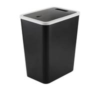 Home Waste Bin - Covered Garbage Can, Anti Spill Trash Bucket, Odor Lock Container | 13 Liter Kitchen Rubbish Bin For Bathroom Bedroom Living Room Hotel Office Apartment Dormitory Indoor Hygiene