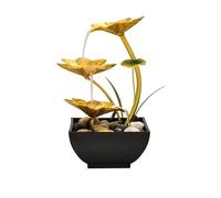 Home Water Feature Water Fountain Decoration(Black)