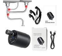 Home Water Leak Detector, Underground Monitoring Device, 10cm Sensor Highlight, ABS Material Detail, Leak Detection Device Feature, Home Bedroom Basement Kitchen Laundry Apartment Use
