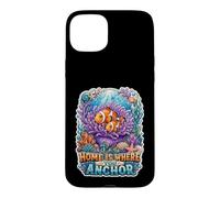 Home Where You Anchor Clownfish Anemone Ocean Lovers Case for iPhone 15 Plus