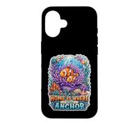 Home Where You Anchor Clownfish Anemone Ocean Lovers Case for iPhone 16