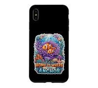 Home Where You Anchor Clownfish Anemone Ocean Lovers Case for iPhone XS Max