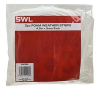 Home Window Door Draft Excluder 4.5 Metre Rolls Foam Insulation Weather Strip Seal