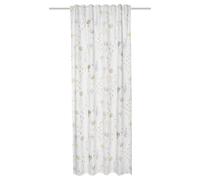 HOME WOHNIDEEN Danica Scarf Polyester/Cotton Blend, 245 x 135 cm, Floral Print, Colour: Natural, Size: 245 x 135 cm, Quantity: 1
