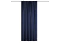 HOME WOHNIDEEN ESKAMIO Thermal Curtain, Blue, 145 x 135 cm