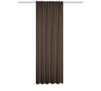 HOME WOHNIDEEN ESKAMIO Thermal Curtain, Brown, 145 x 135 cm
