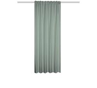 HOME WOHNIDEEN ESKAMIO Thermal Curtain, Green, 160 x 135 cm
