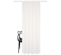 HOME WOHNIDEEN Thermal Curtain Teddy in Wool Look, Blackout with Protection Against Draughts, 245 x 135 cm, Colour: Wool White, Size: 245 x 135 cm, Quantity: 1