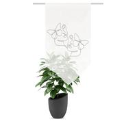 HOME WOHNIDEEN Window Curtain Voile Digital Print Sylia