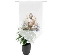 HOME WOHNIDEEN Zayra Voile Window Curtain Digital Print