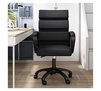 Home Work Chair Computer Chair Backrest Leisure Chair Comfortable Stool Office Chair Long Student Study Chair Computer Chair (Argento Talla nica)