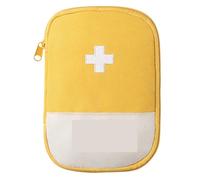 Home & Work First Aid Kit Pouch Home Medicine Storage Bag Suitable for Outdoor Travel Medical Bag Home Rescue Emergency Survival Kit Home & Work(Yellow)