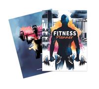 Home Workout Diary - Workout Planner For Women | Colorful Habit & Planner Diary To Increase Productivity | Gym Exercise Diary Book For Women And U
