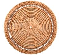 Home Woven Wall Basket Natural Boho Home Decor Decorative Rattan Decor Woven Wall Decor Woven Wall Hanging 11.8 inch