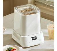 Home Yogurt Maker Machine, 1L Glass Jars, Constant Temperature Control, Timer, for Yogurt, Rice Wine, Natto, Mini Beverage Refrigerator