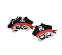 Homéa, Set Of 6 Cardboard Masks Pirates