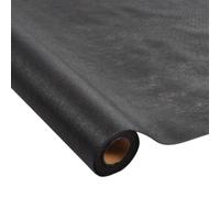 Homéa, Vitamin Intisse Tablecloth 1.20 x 10 m Black