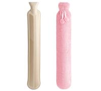 Homealexa 2L Long Hot Water Bottle with Soft Cover, 73 x 14cm Neck and Shoulder Heating Bag for Adults & Kids, Extra Long Hot Water Bottle for Relief and Comfort