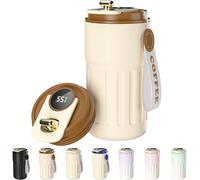 Homealexa Coffee Cup Travel Mugs, Vacuum Insulating Cup 316 Stainless Steel, LE