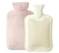 Homealexa Hot Water Bottle with Soft Cover 2L, Comfortable, Safe and Durable Heat Retention Good Performance, Warm in Winter Gifts, Fit for Kids/Adult